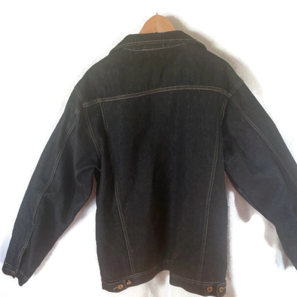 West Louis lined denim jacket Men Size XL - Picture 3 of 4